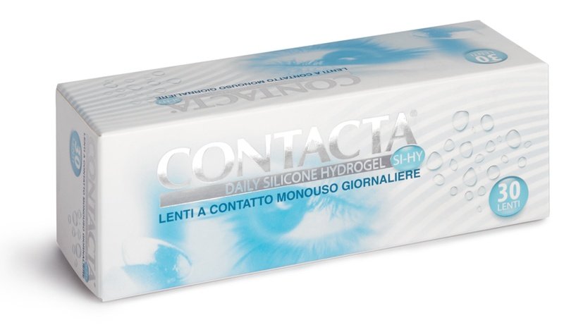 LENTE A CONTATTO MONOUSO GIORNALIERA CONTACTA DAILY LENS SILICONE HYDROGEL -1,25 30 PEZZI