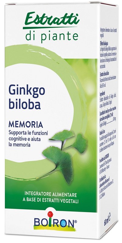GINKGO BILOBA BOIRON ESTRATTO IDROALCOLICO 60 ML