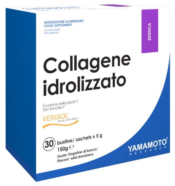 YAMAMOTO RESEARCH COLLAGENE IDROLIZZATO 30 BUSTINE FRAGOLINE DI BOSCO