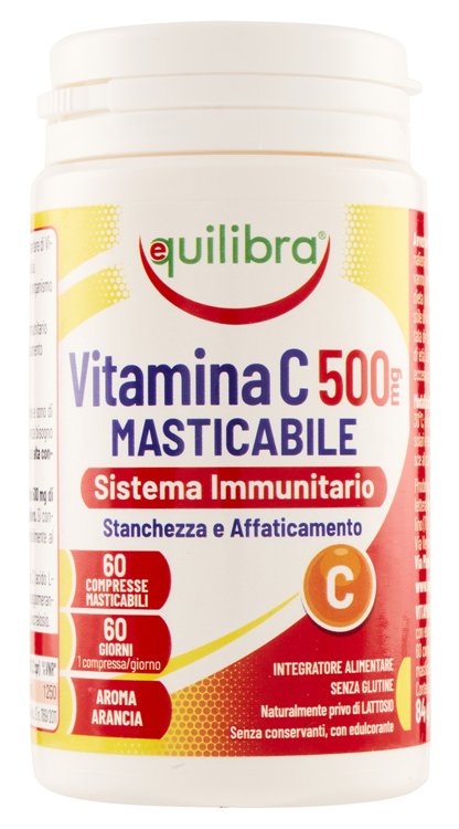 VITAMINA C 500MG MASTICABILE SISTEMA IMMUNITARIO 60 COMPRESSE