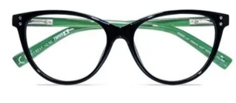 OCCHIALE DA LETTURA PREMONTATO PLATINUM VENERE NERO +1,00