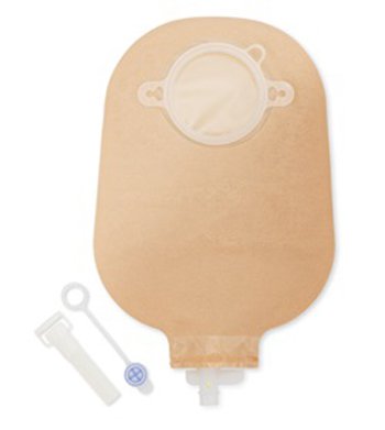 SACCA UROSTOMIA ANATOMICA URO FLANGIA PER CINTURA RUBINETTO DI CHIUSURA DI SICUREZZA NOVA 2 36MM 10 PEZZI+1ATTATORE+TAPPIN