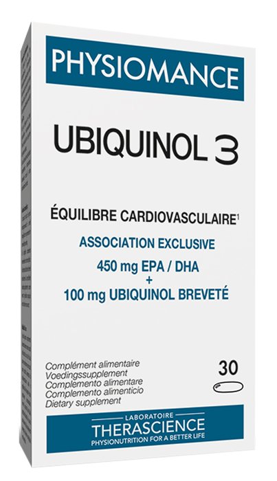 PHYSIOMANCE UBIQUINOL 3 30 PERLE