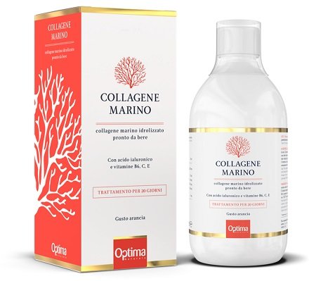 COLLAGENE MARINO IDROLIZZATO LIQUIDO PRONTO DA BERE 500 ML