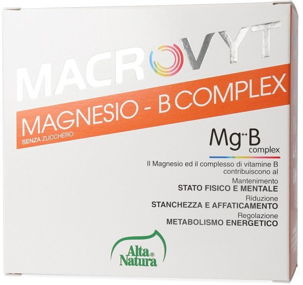 MACROVYT MAGNESIO B COMPLEX 18 BUSTINE