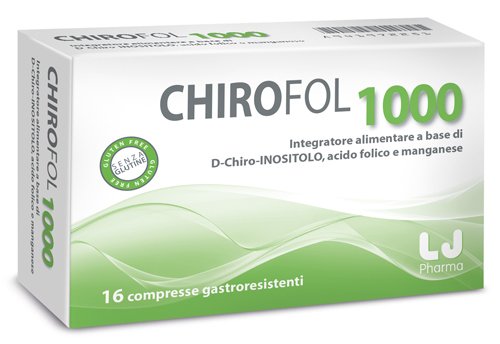 CHIROFOL 1000 16 COMPRESSE GASTRORESISTENTI