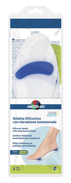 SOLETTA SILICONICA MASTER-AID FOOTCARE XL 43-44 METATARSO I7