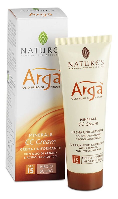 ARGA%27 CC CREAM VISO MEDIO SCURA 50 ML NATURE%27S