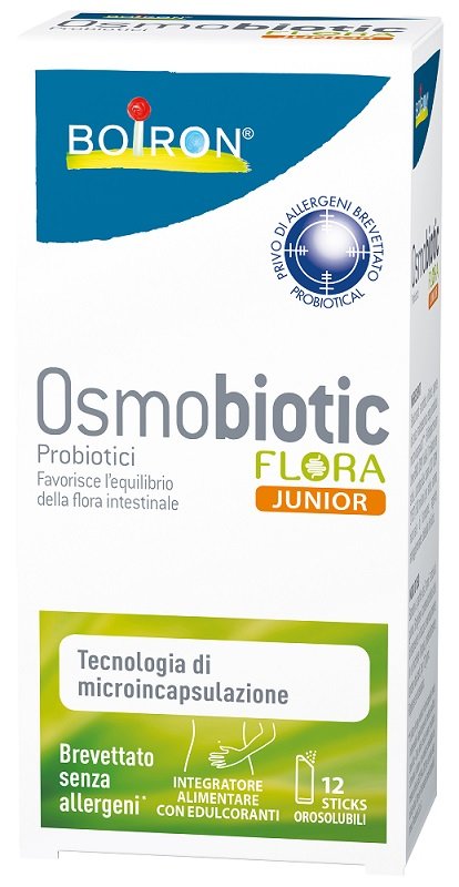 OSMOBIOTIC FLORA JUNIOR 12 STICKS OROSOLUBILI