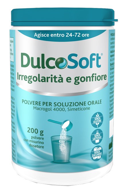 DULCOSOFT IRREGOLARITA%27 E GONFIORE POLVERE SOLUBILE 200 G