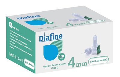 AGO PUNGIDITO PER INSULINA DIAFINE 32GX4MM 100 PEZZI
