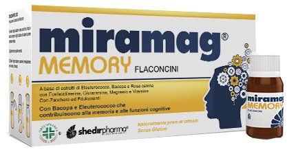 MIRAMAG MEMORY 10 FLACONCINI MONODOSE CON TAPPO DOSATORE 10 ML
