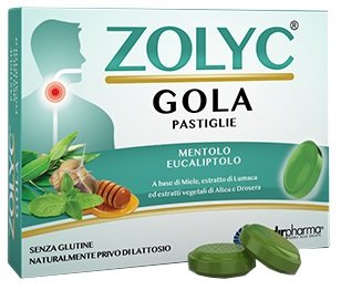 ZOLYC GOLA MENTOLO/EUCALIPTO 36 PASTIGLIE