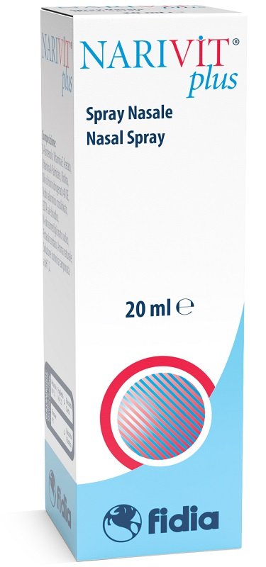 NARIVIT PLUS SPRAY NASALE 20 ML CON ACIDO IALURONICO CROSS-LINKATO D-PANTENOLO BIOTINA VITAMINA E VITAMINA E