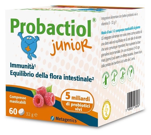 PROBACTIOL JUNIOR 60 COMPRESSE MASTICABILI NEW
