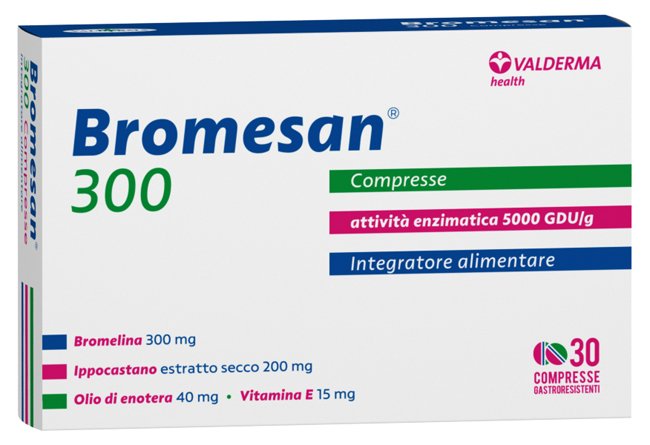 BROMESAN 300 30 COMPRESSE GASTRORESISTENTI