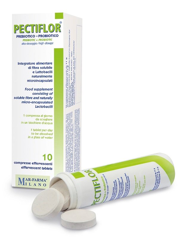 PECTIFLOR 10 COMPRESSE EFFERVESCENTI