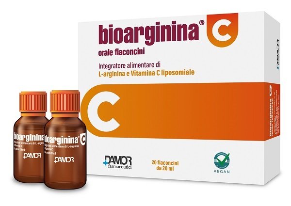 BIOARGININA C ORALE 20 FLACONCINI