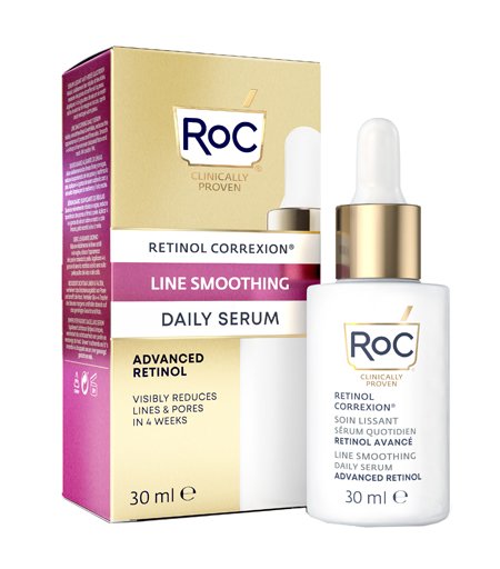 ROC RETINOL CORREXION LINE SMOOTHING SIERO VISO GIORNO 30 ML
