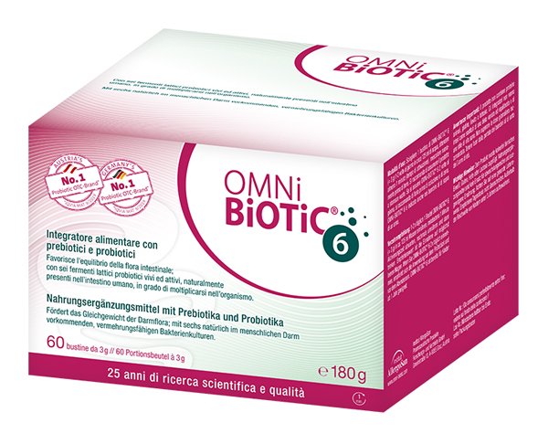 OMNI BIOTIC 6 POLVERE 60 BUSTINE DA 3 G