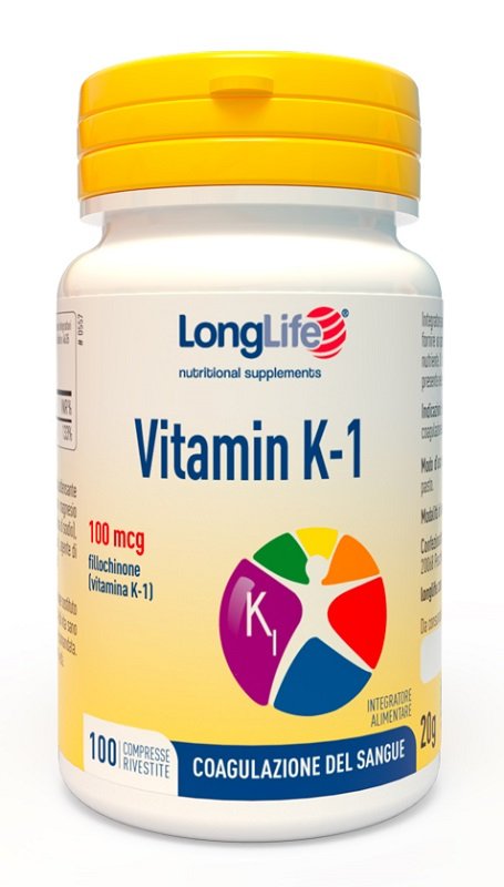 LONGLIFE VITAMIN K 100MCG 100 COMPRESSE