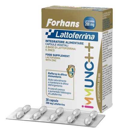 FORHANS LATTOFERRINA IMMUNO++ 200 MG LATTOFERRINA 30 CAPSULE