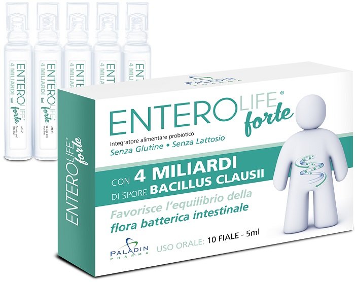 ENTEROLIFE FORTE 4 MILIARDI 10 FIALE DA 5 ML