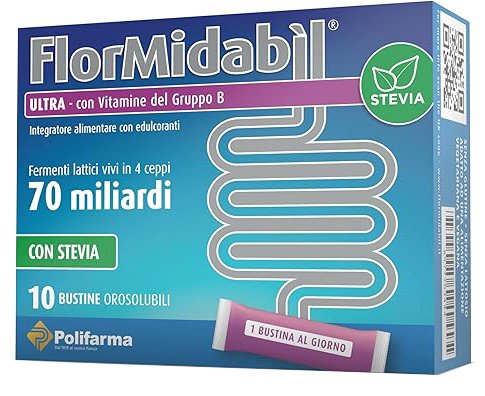 FLORMIDABIL ULTRA 10 BUSTINE CON STEVIA