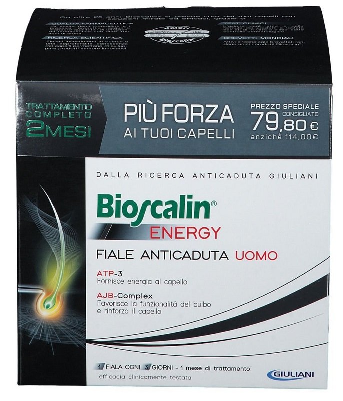BIOSCALIN ENERGY FIALE DOPPIA TAGLIO PREZZO