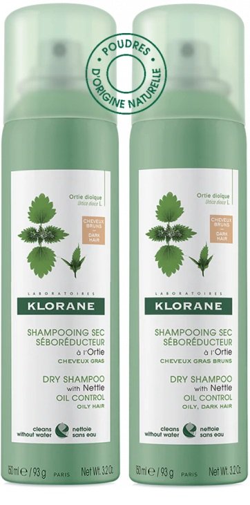 KLORANE DUO SHAMPOO SECCO ALL%27ORTICA COL NP