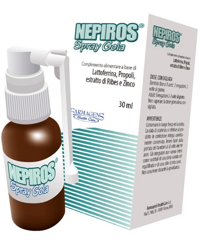 NEPIROS SPRAY GOLA 30 ML NUOVA FORMULA
