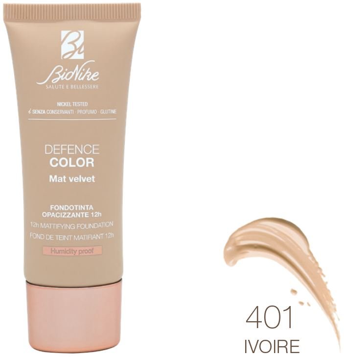 DEFENCE COLOR FONDOTINTA MAT VELVET 401 30 ML