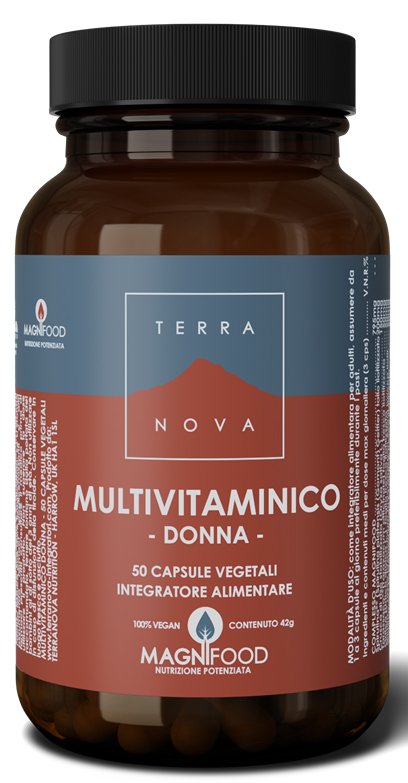 TERRANOVA MULTIVITAMINICO DONNA 50 CAPSULE