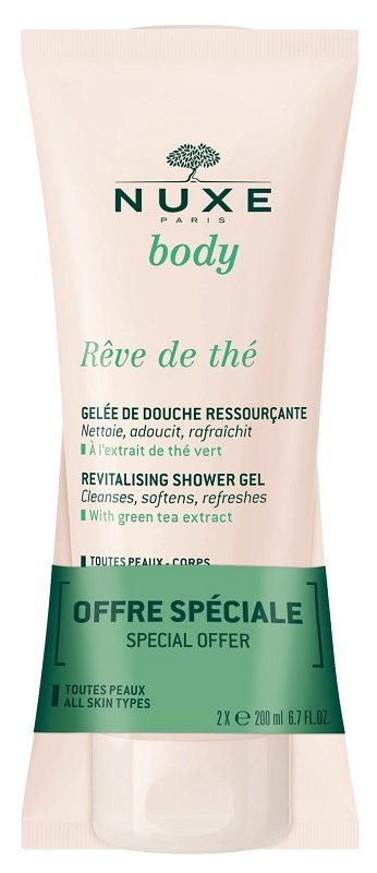 NUXE DUO RDT GELEE DOUCHE 2 X 200 ML
