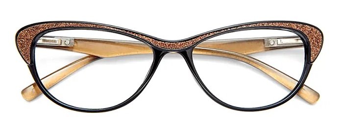 OCCHIALE DA LETTURA PREMONTATO TWINS PLATINUM GINEVRA MARRONE +1,00
