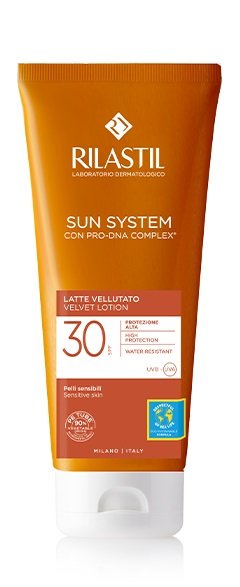 RILASTIL SUN SYSTEM PHOTO PROTECTION TERAPY LATTE VELLUTANTE SPF 30 200 ML