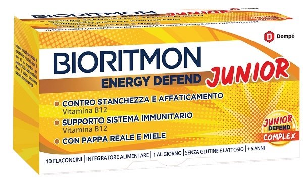 BIORITMON ENERGY DEFEND JUNIOR 10 FLACONCINI 10 ML