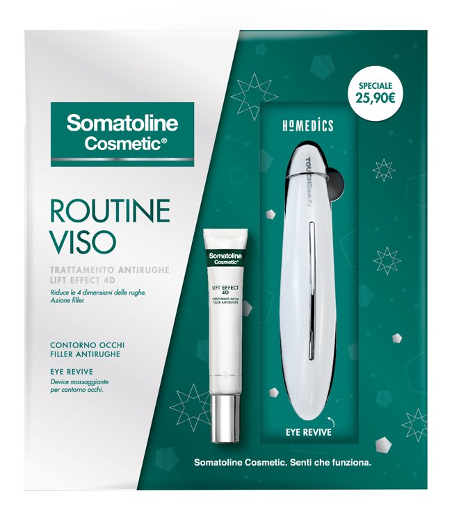 SOMATOLINE COSMETIC COFANETTO LIFT EFFECT 4D CONTORNO OCCHI 15 ML + EYE REVIVE
