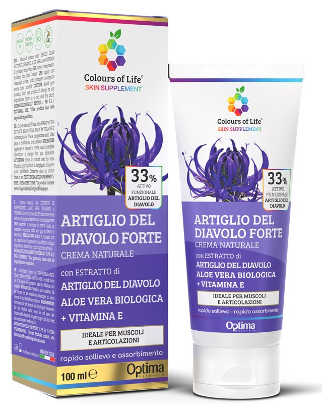 COLOURS OF LIFE SKIN SUPPLEMENT ARTIGLIO DEL DIAVOLO 33% CREMA 100 ML