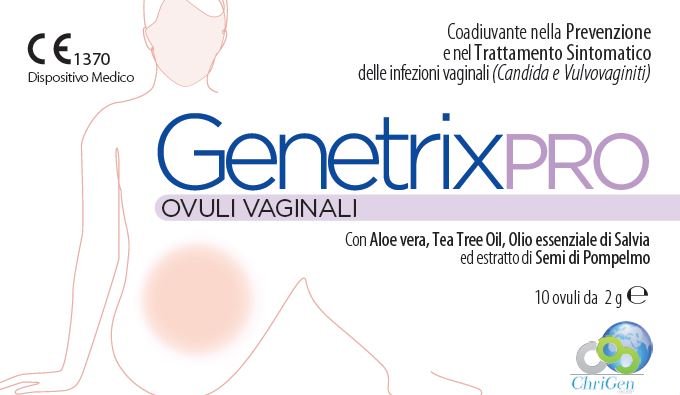 GENETRIX PRO 10 OVULI VAGINALI 2 G