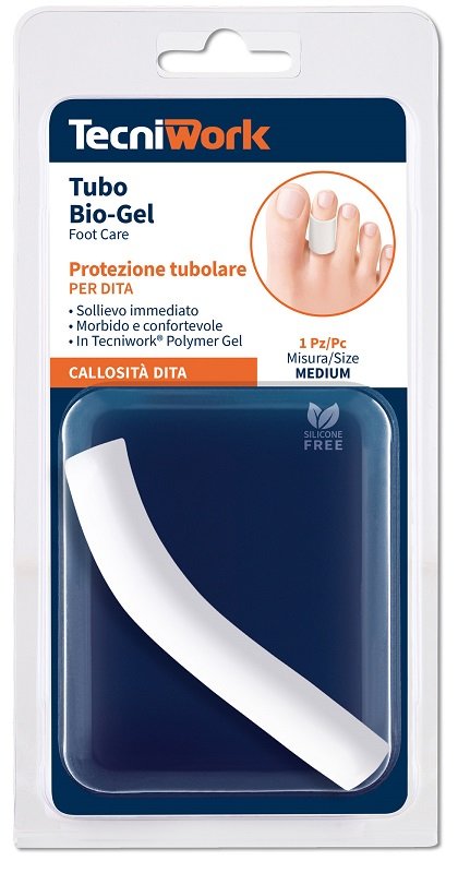 BIOGEL FASCETTA TUBOLARE GEL DITA PIEDI MEDIUM 1 PEZZO