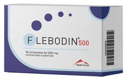 FLEBODIN 500 24 COMPRESSE