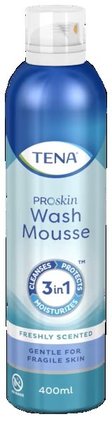 TENA WASH MOUSSE DETERGENTE 400 ML