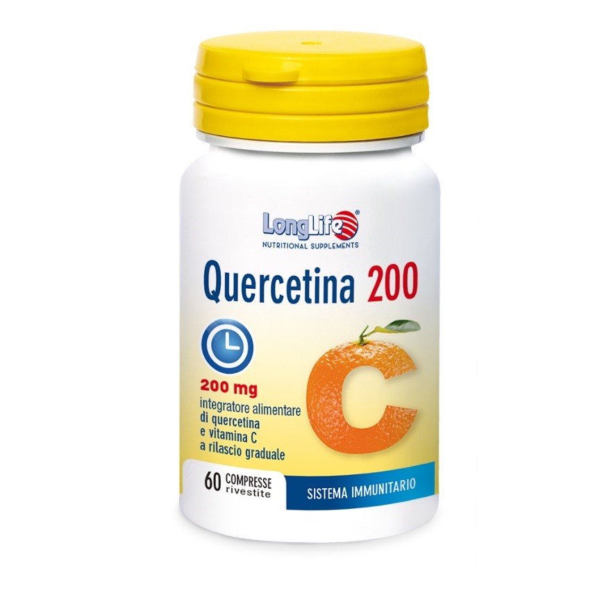 LONGLIFE QUERCETINA 200 60 COMPRESSE RIVESTITE