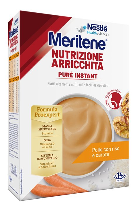 MERITENE PURE%27 INSTANT POLLO CON RISO E CAROTE 1 KG