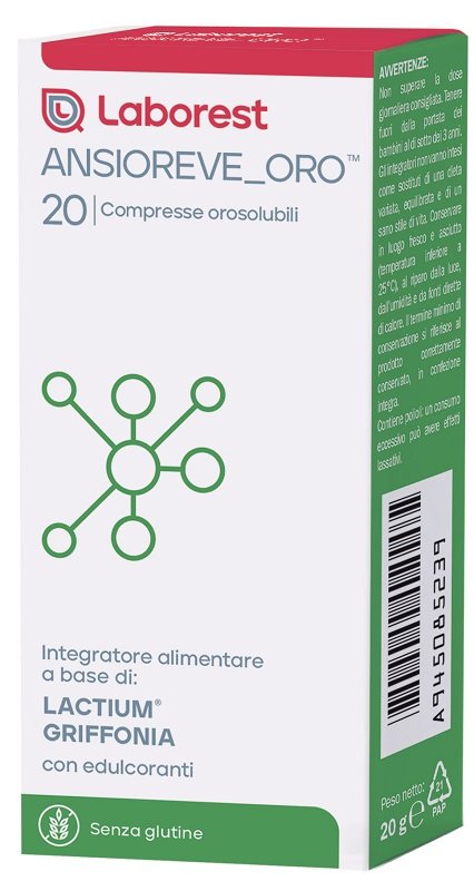 ANSIOREVE ORO 20 COMPRESSE