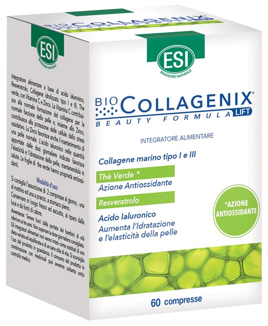 ESI BIOCOLLAGENIX ANTIOSSIDANTE 60 COMPRESSE
