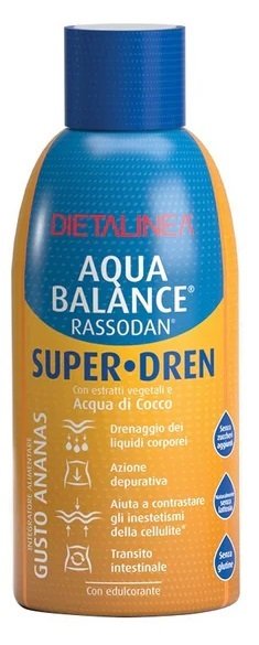 AQUA BALANCE RASSODAN SUPER DREN ANANAS 500 ML