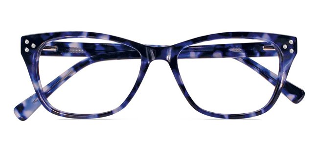 TWINS PLAT VEN DEMI-BLUE +2.00