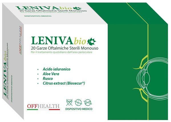 LENIVA BIOSECUR GARZE OFT 20PZ